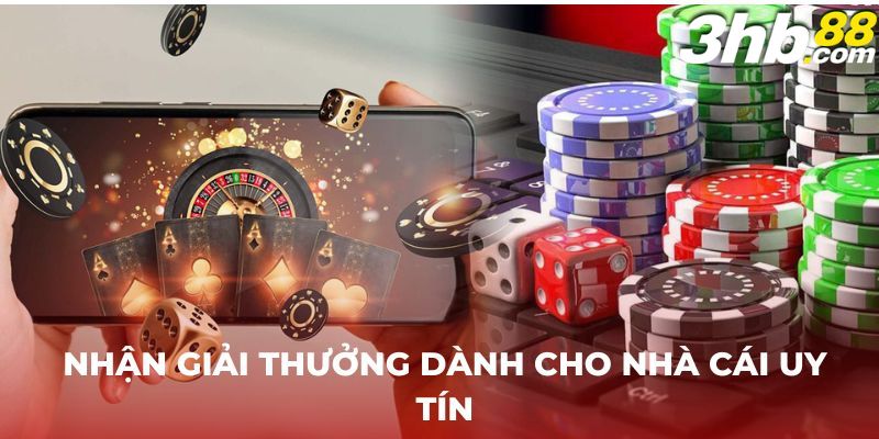 Nhận giải thưởng dành cho nhà cái uy tín